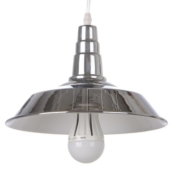 Люстра подвесная лофт для кухни E27 60W SL/WH (BL-221S/1) | Зображення 1