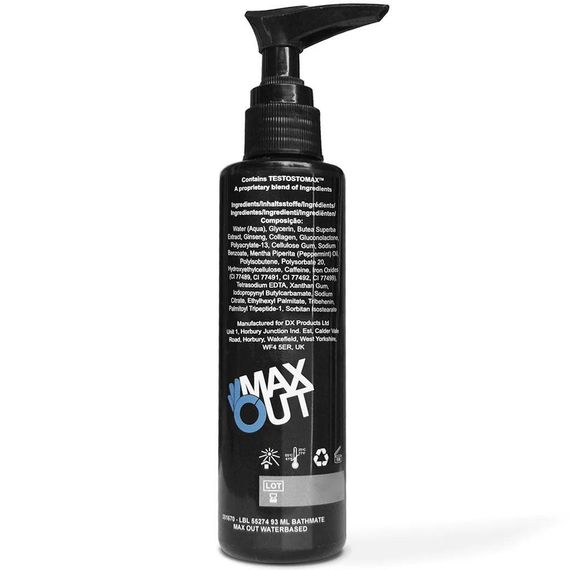 Крем для джелкінгу Bathmate Max Out з фітокомплексом Testostomax (100 мл), для збільшення пеніса Sex Aura | Зображення 2