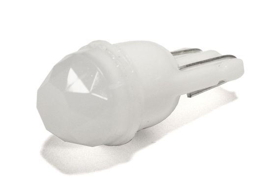 Світлодіодна лампа StarLight T10 1 діод COB 12 V 0.4 W WHITE/матова лінза/CERAMIC | Зображення 1