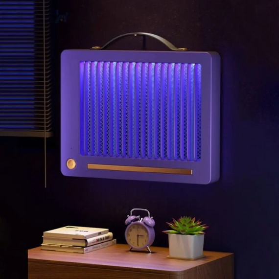 Електрична лампа-ловушка для комарів Electric Shock, підвісна пастка для мух від USB | Зображення 7