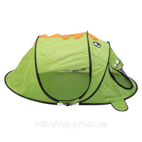 Дитячий ігровий намет 180×95×80 см намет дитячий вуличний на блискавці Зелений динозавр HP-S-3NDGR | Зображення 2