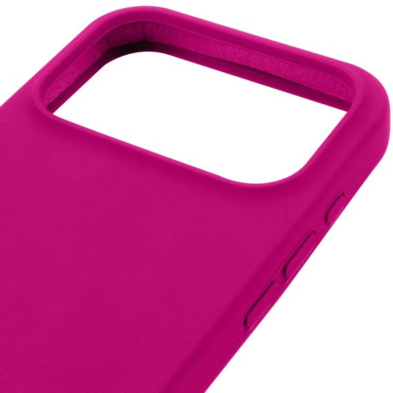 Чохол Silk Full Protective (AA) NO LOGO для Apple iPhone 17 Pro Max / 18 Pro Max (6.9") Малиновий / Dragon Fruit | Зображення 2