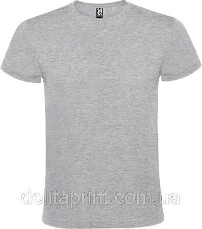 Футболка Roly Atomic 150 Сірий меланж 3XL