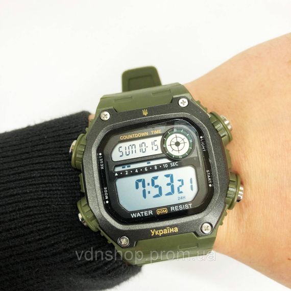 Надійні чоловічі наручні годинники SKMEI, Модні спортивні годинники для активного відпочинку PO-50 | Зображення 7