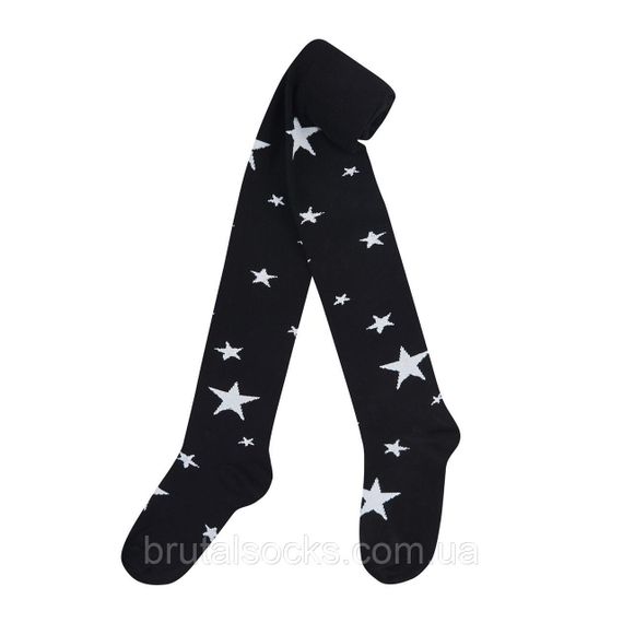 Дитячі колготи Twinsocks для дівчинки з принтом бордові, рожеві, сірі, сині, чорні р. 62 - 104 | Зображення 4