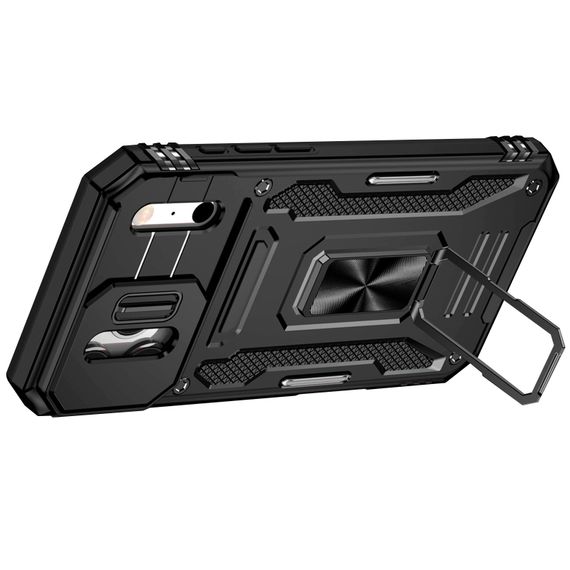 Ударостійкий чохол Camshield Army Ring для Apple iPhone 17 Pro Max / 18 Pro Max (6.9") Чорний / Black | Зображення 3