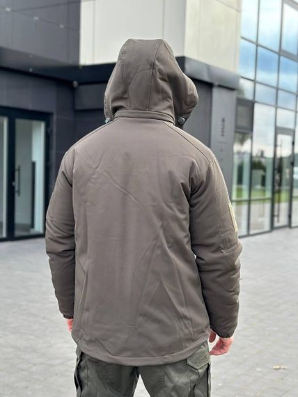 Куртка зимова SoftShell Omni-Heat олива | Зображення 3