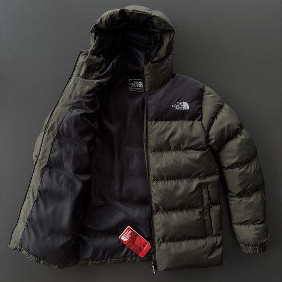 Куртка The North Face хакі | Зображення 1