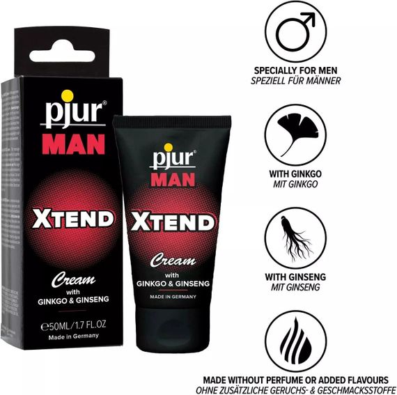 Крем для чоловіків Pjur Man Xtend Cream, 50 мл sexstyle | Зображення 3