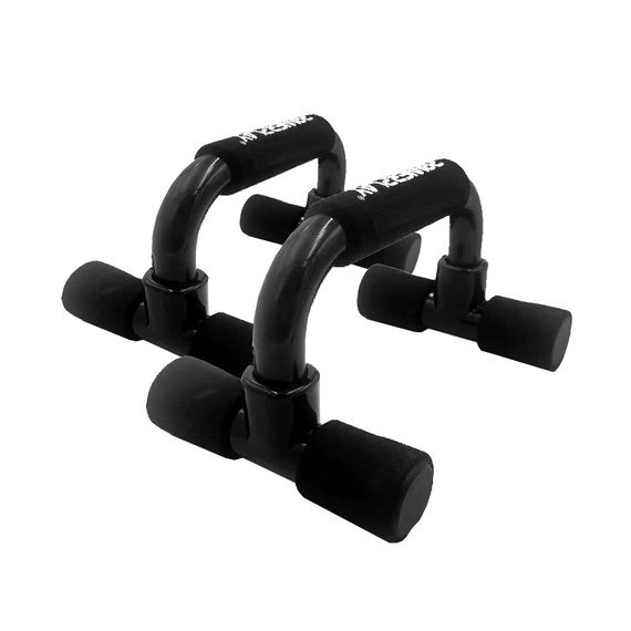 Упоры для отжиманий Паверплей 4317 Push Up Bars пластиковые (Прямые) | Зображення 1
