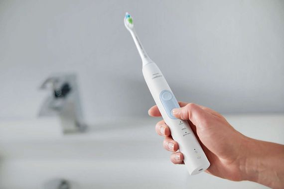 Зубна електрощітка Philips HX6859/29 Sonicare ProtectiveClean White | Зображення 4