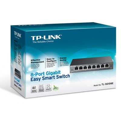 Комутатор мережевий TP-Link TL-SG108E | Зображення 4