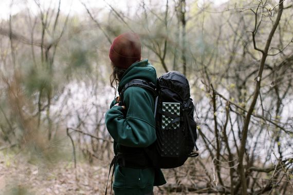 Рюкзак Tramp Hike 30 л чорний, Похідний туристичний рюкзак трамп для трекінгу, Рюкзак для походу і полювання | Зображення 4