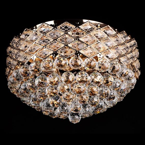 Люстра потолочная хрустальная с подсветкой LED E14 60W G (BCL-347S/3) | Зображення 5