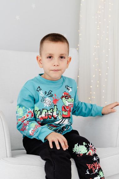 Костюм для хлопчика Носи своє 98 Бірюзовий (p-3335-172269) | Зображення 9