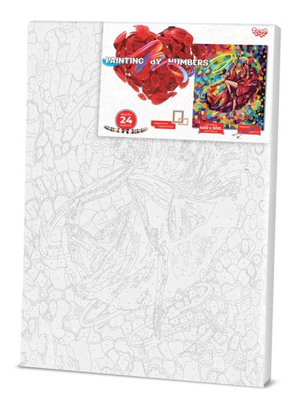 Картина за номерами 40*50 KpNe-01 Danko Toys PAINTING BY NUMBERS Вид 5 | Зображення 1