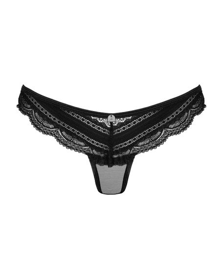 Трусики Obsessive Ivannes Чорний S/M | Зображення 4