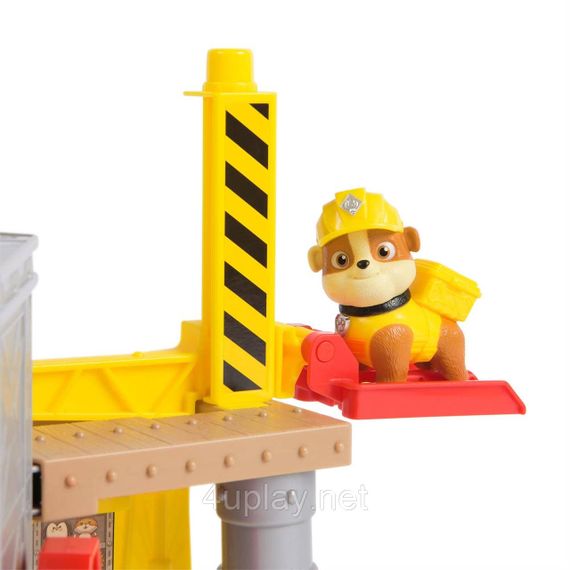 Игровой набор Крепыш и команда Космический корабль ракета Paw Patrol Rubble & Crew Launch & Spin Spaceship | Зображення 5