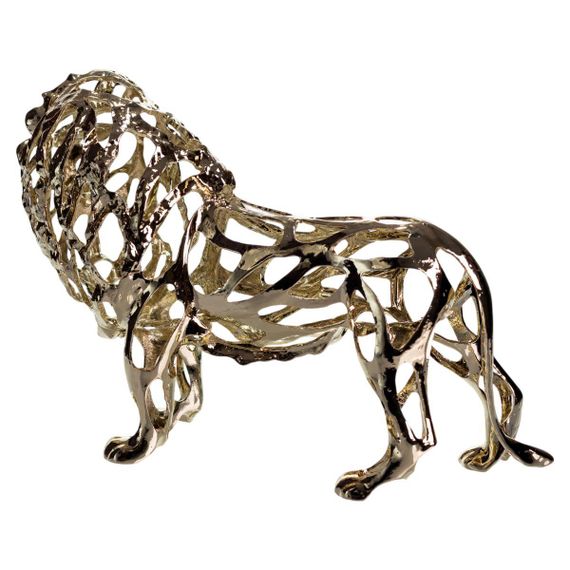 Декоративная фигурка Lion 29х11х20 см металлическая HP-7-14 | Зображення 2