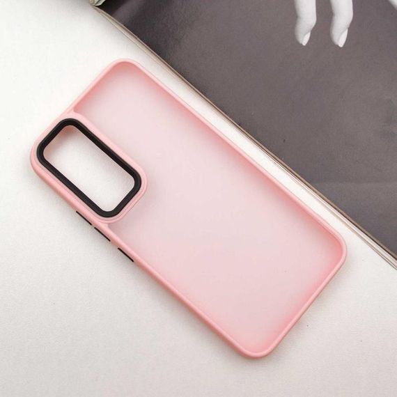 Чохол TPU+PC Lyon Frosted для Samsung Galaxy S25 FE Pink | Зображення 1