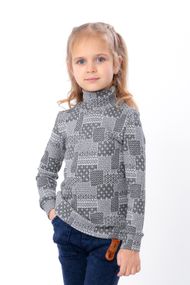 Водолазка для дівчинки Носи своє 140 Світло-сірий (p-12260-181321)