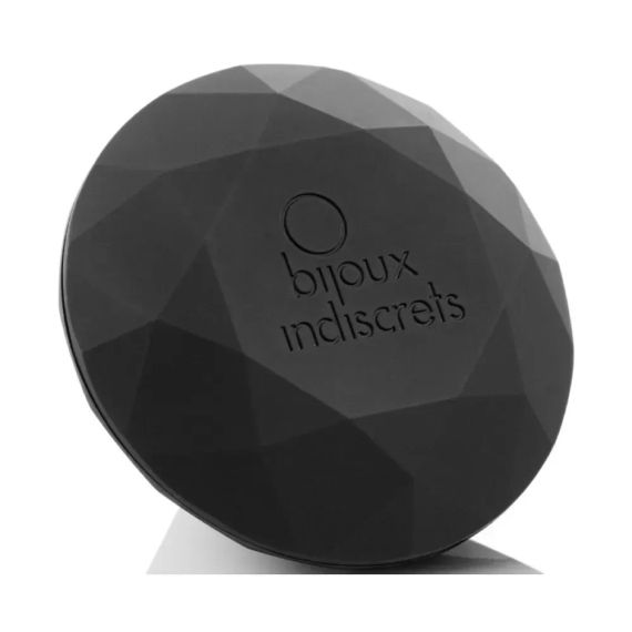 Вібратор для клітора Bijoux Indiscrets Diamond у формі діаманта, чорний, 6,5 см Sex Aura | Зображення 3