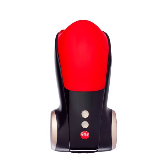 Мастурбатор для головки пеніса Fun Factory COBRA LIBRE II black/red, 2 мотори, гра без рук | Зображення 1
