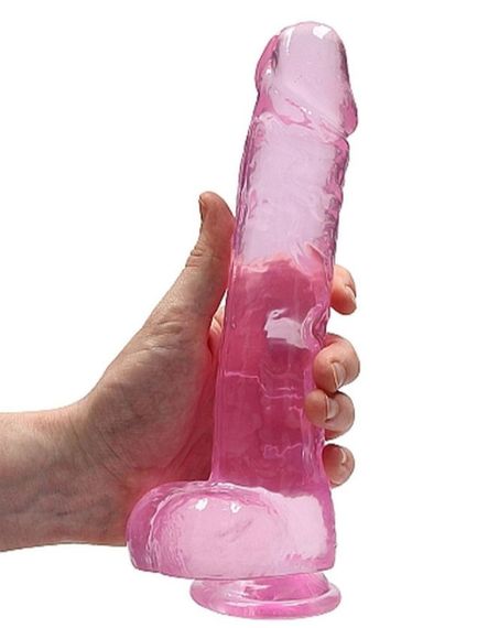 Фалоімітатор - Realrock Dildo 9" Pink Sex Aura | Зображення 4
