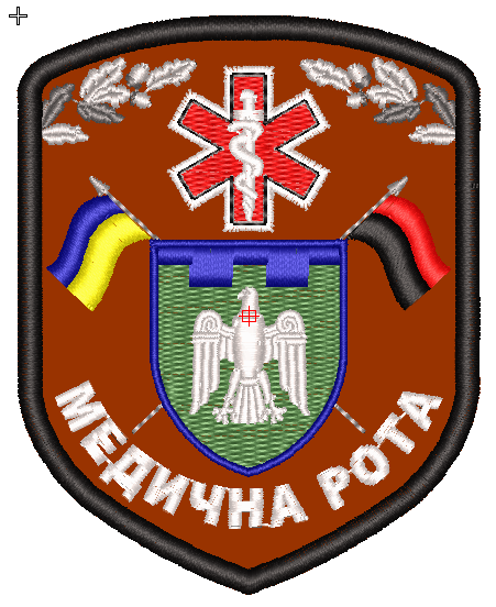 Шеврон Медична рота | Зображення 2
