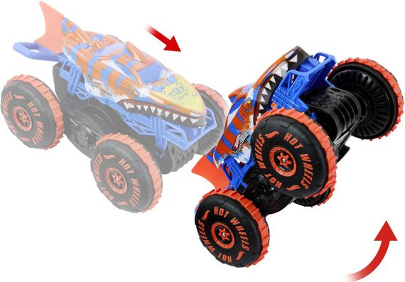 Машинка-внедорожник на радиоуправлении Hot Wheels Monster Trucks Tiger Shark Climber 1:15 (JFR39) | Зображення 7