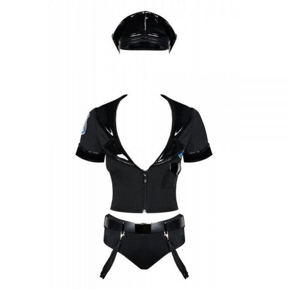 Костюм поліцейської Police set Obsessive S/M | Зображення 1