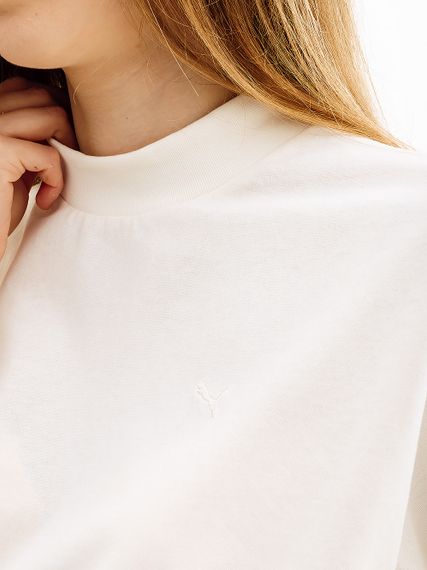 Футболка Puma YONA SUNP Mock Neck Tee | Зображення 2