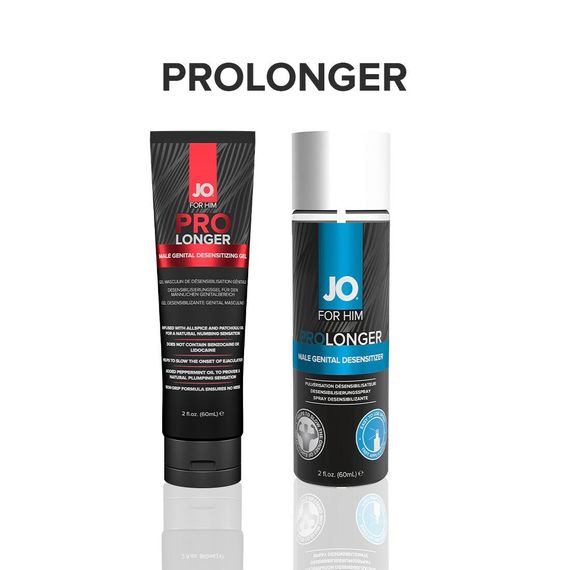 Пролонгувальний спрей JO Prolonger Spray with Benzocaine (60 мл) не містить мінеральних масел Sex Aura | Зображення 4