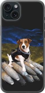 Чохол на iPhone 15 Plus Патрон із силікону FCh_001888