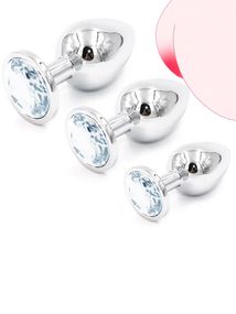 Набір анальних пробок  Універсальний. Сірий 1005-3