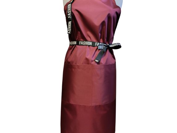 Фартук женский для готовки ONESIZE бордовый 10036 | Зображення 3