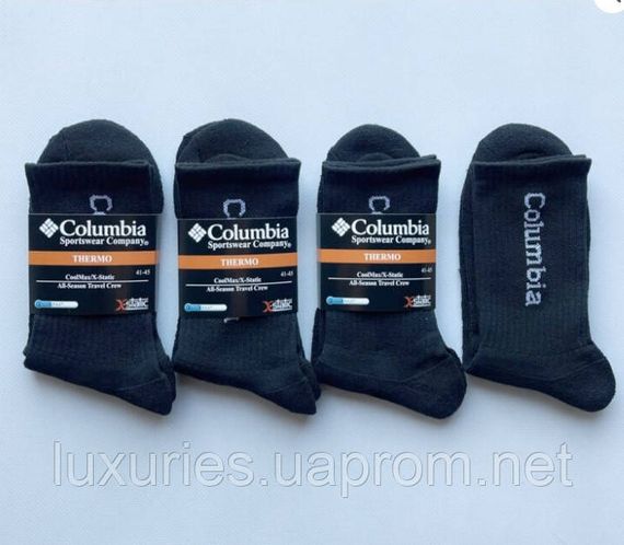 Термоноски Columbia махровые Коламбия термоноски 36-41 | Зображення 1