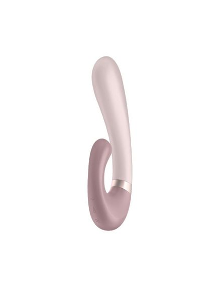 Смарт вібратор кролик із підігрівом Satisfyer Heat Wave, Бежевий