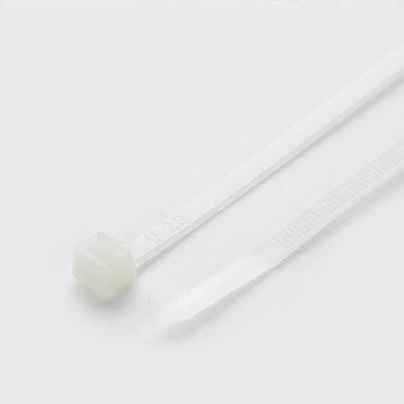 Кабельна стяжка багаторазова 5*200 мм біла (пач 100 шт.) APRO STM-W52001 | Зображення 4