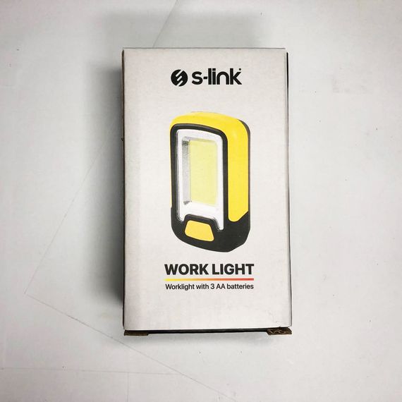 Мини-прожектор S-link SL-F673 (работает на батарейках) с магнитом, светодиодный фонарь для кемпинга | Зображення 1