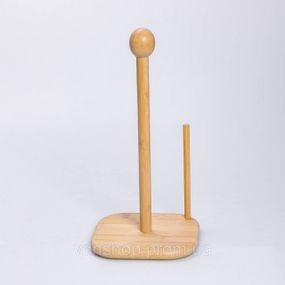 Держатель для бумажных полотенец 15.5×15.5×32 (см) подставка деревянная HB-40-10