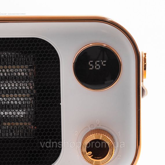 Тепловентилятор SmartX 1200W White обігрівач електричний Білий HPAQL039W | Зображення 1