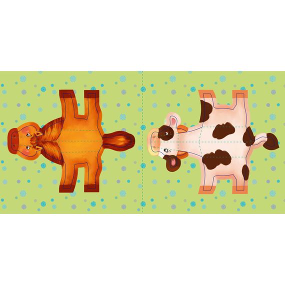 Розвиваюча книжка Пограй-но в театр "Хто що каже?" 801006 з відео інструкцією | Зображення 1