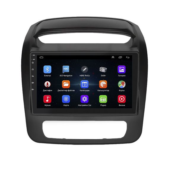 Штатная магнитола Lesko для Kia Sorento II Рестайлинг 2012-2021 экран 9" 1/16Gb/ Wi-Fi Optima Android Киа | Зображення 1
