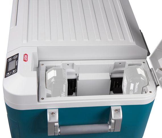 Холодильник-нагрівач акумуляторний Makita CW002GZ (50 л, XGT/LXT, 25.6 кг, без акумуляторів та зарядного пристрою) | Зображення 7