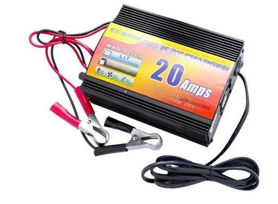 Зарядний пристрій акумулятора UKC Battery Charger 20A MA 1220A black | Зображення 3