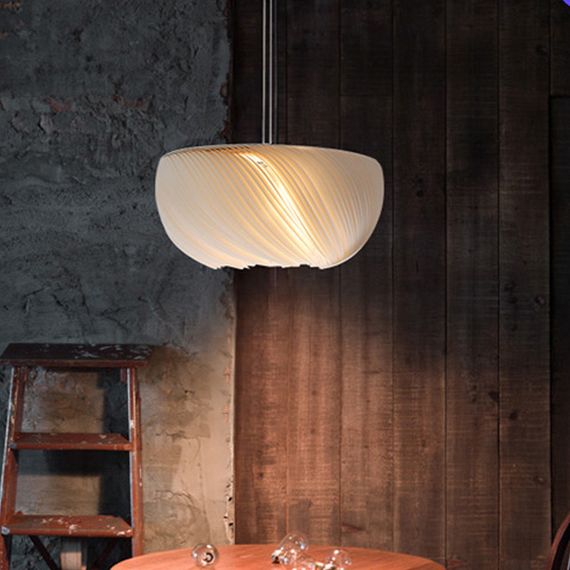 Люстра підвісна на 1 лампочку 26680 Білий 35-175х50х50 см. | Зображення 2