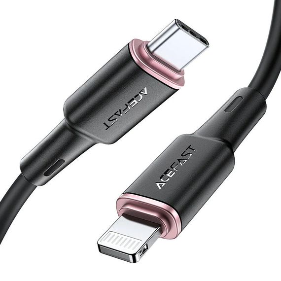 Дата кабель Acefast MFI C2-01 USB-C to Lightning zinc alloy silicone (1m) | Зображення 2