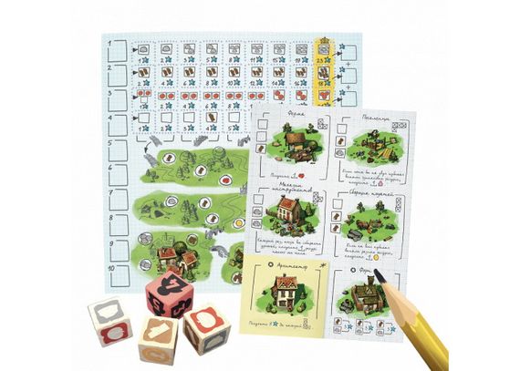 Настільна гра Поселяни. Начерки Імперії | Зображення 1