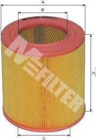 Фільтр повітряний MAZDA 626 2.0D (вир-во M-Filter) MFILTER A269 на MAZDA TELSTAR II (GC)